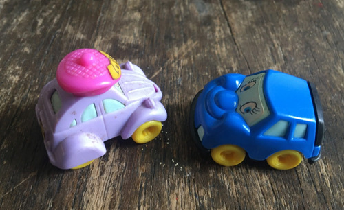 Kinder Ovo K94 Nº 101 E K96 Nº 70: 2 Carrinhos