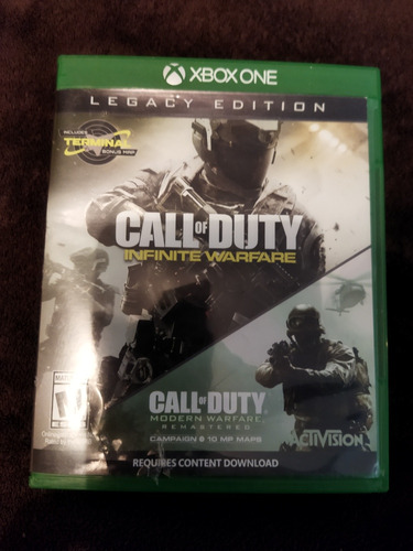 Call Of Duty Infinite Warfare Para Xbox One + Call Of D Me R