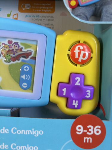 Videojuego Fisher-price Aprende Conmigo, Control Luz Sonido