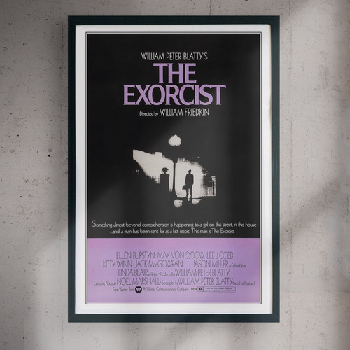 Cuadro 60x40 Peliculas - El Exorcista - Terror Poster Cine