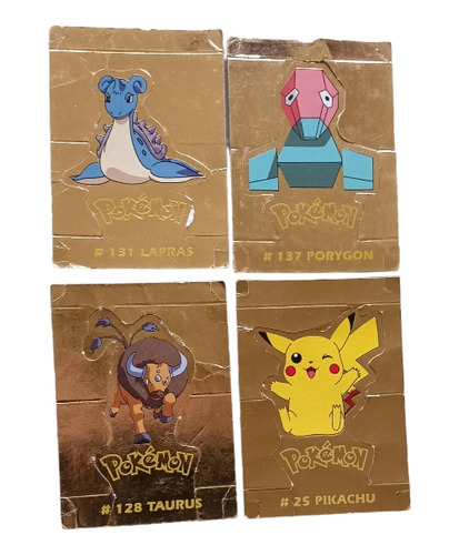 Pokemon Dorado, Atrapalos Ya, Precio Por Cada Carta