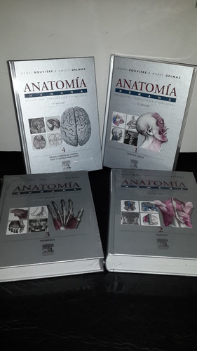 Anatomia Humana 11° Ed  Rouviere Edit 4 Tomos