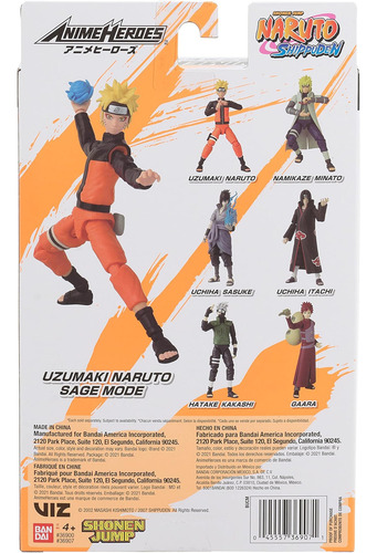 Héroes De Anime - Naruto Shippuden - Naruto Uzumaki Sage Mod
