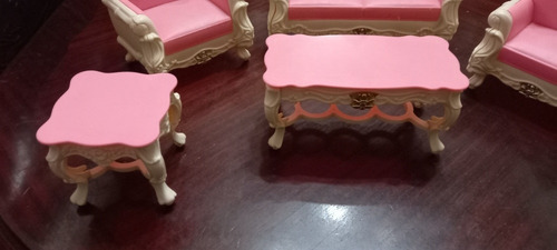 Imagen 2 de 5 de Juego De Living Barbie Gloria Vintage