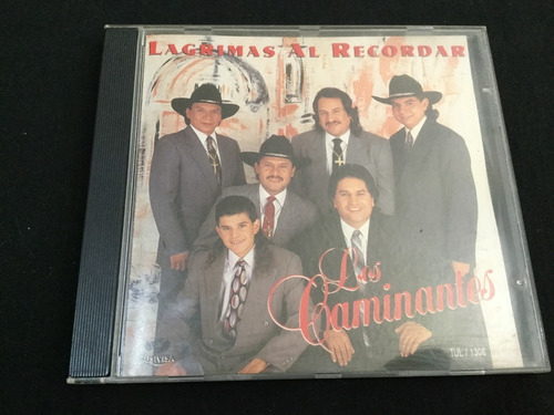 Los Caminantes Lagrimas Al Recordar Cd Los Temerarios D1 (Usado)