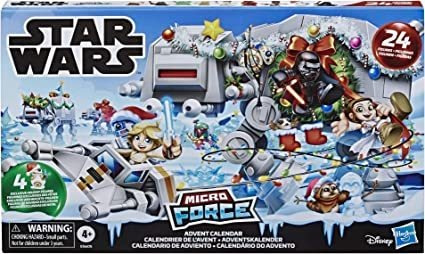 Star Wars Calendario De Adviento Micro Force Con 24 Figuras