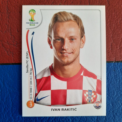 Set Tarjetas Panini Ivan Rakitic Football Team Croatia Cards