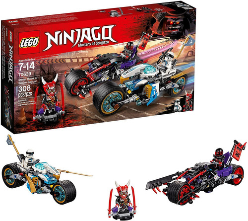 Lego Ninjago Street Race Of Snake Jaguar 70639 Edificio K...