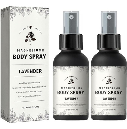 Spray De Magnesio Con Lavanda