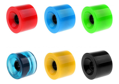 Rodas Pu De Skate 5 Peças