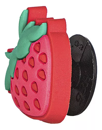 Pin Crocs Jibbitz Strawberry Rosa Solo Deportes