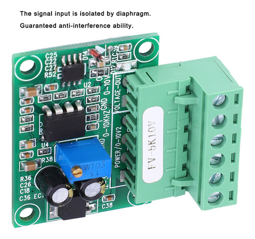Módulo Convertidor De Voltaje De Frecuencia Fv-5khz10v 0~5kh