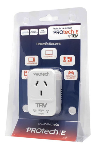 Protector De Tension Trv Protech E 2200w 