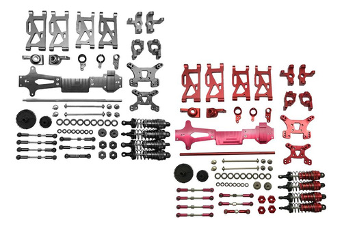 2 Unidades 1:14 Wltoys 144001 Rc Car Kit De Actualización