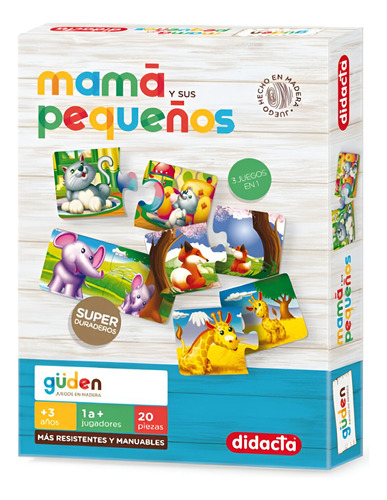 Juego De Caja Mamá Y Sus Pequeños