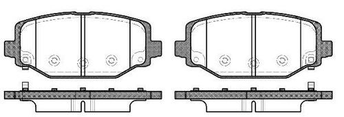 Pastillas De Freno Dodge Journey 13/18