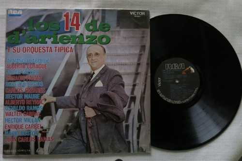 Vinyl Vinilo Lp Acetato Los 14 D'arienzo Y Su Orquesta Tango