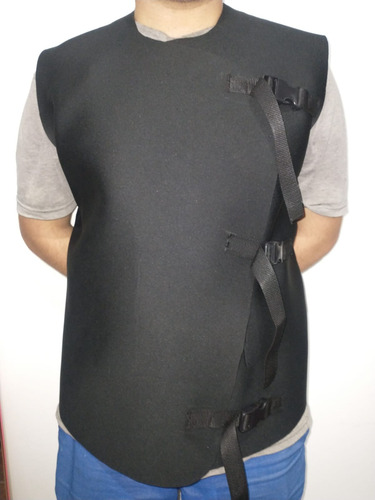 Chaqueta Neoprene 2,5mm Urko Ind Náutica, Moto, Kayak, Remo Negro Xl/xxl 2 Mm
