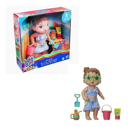 Baby alive bebe sol y arena sale