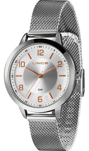 Relógio Lince Feminino Lrm4747l38 S2sx Casual Mesh