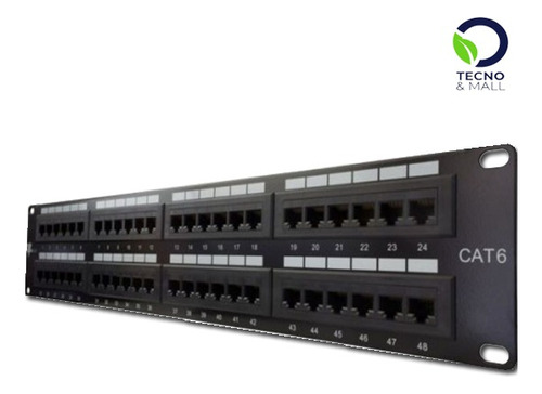 Patch Panel 48 Puertos Cat6