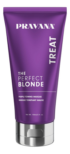 Pravana The Perfect Blonde Purple Toning Masque Tratamiento.