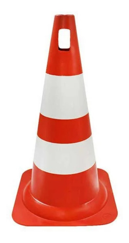 Cone Sinalização Pvc Transito Segurança 50 Cm