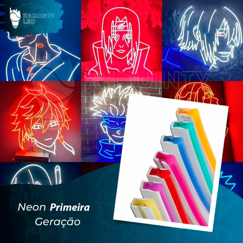 Mangueira Neon 12v 1° Geração 5 Metros Silicone Azul Royal