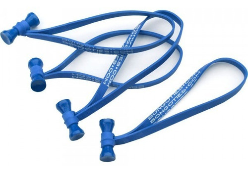 Bongo Ties Grip Para Organizar Cables Azul Pack De 10