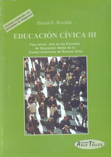 Educación Cívica Iii - Aula Taller *