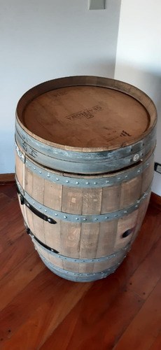 Imagen 4 de 7 de Bodega Barrica C/ Copero De Roble Francés Con Puerta Y Traba
