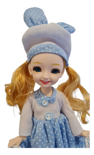 Muñeca Beautiful Doll Articulada 30cm