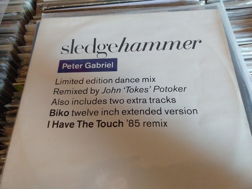 Peter Gabriel  Sledgehammer (limited Edition Dance Mix)