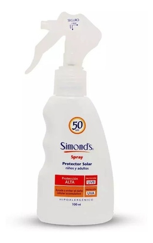 Simond's Bloqueador Solar Spray Spf50 100ml