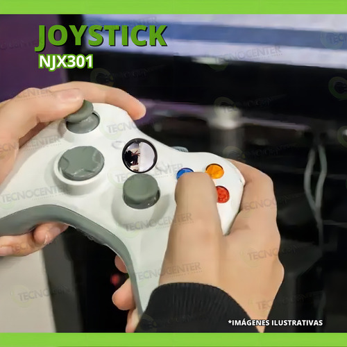 Joystick Seisa Njx-301 Blanco Blanco