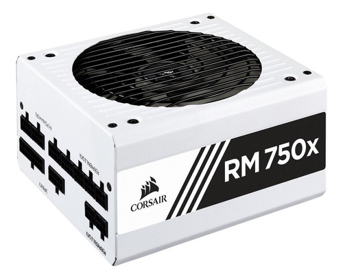 Fuente de poder para PC Corsair RMx Series RM750x 750W  blanca 100V/240V