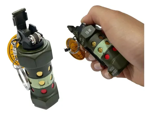 comprar Encendedor Metal, Recargable, Granada Militar, Tactico