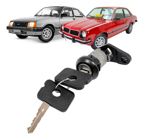 Cilindro Miolo Porta Chevette 1973 A 1993 Preto Esquerdo