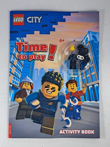 Lego City - Time To Play! - Libro Nuevo Ingles + Figura