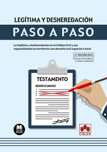 Libro Legitima Y Desheredacion Paso A Paso - Departamento...
