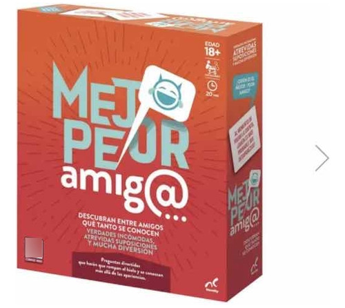 Juego De Mesa Mejor Peor Amigo - Papelería Bonita