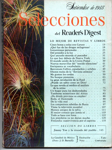 Selecciones Del Reader´s Digest Nº178 Septiembre 1955