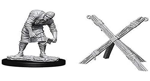 Miniaturas De Terreno Sin Pintar Wizkids Deep Cuts: Ola 6: Asistente Y Cruz De Tortura