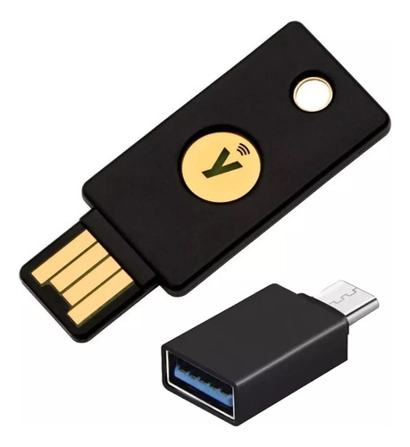 Yubico Yubikey 5 Nfc Two Factor Usb Con Adaptador Usb-c