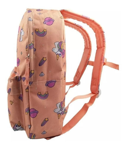 Morral Bolso Escolar Unicornio Niña 40cm Envio Gratis