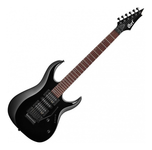 Imagen 3 de 4 de Guitarra eléctrica Cort X Series X250 de caoba black con diapasón de jatoba
