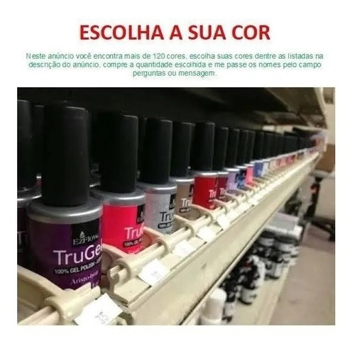 Kit 20 Esmalte Em Gel Trugel