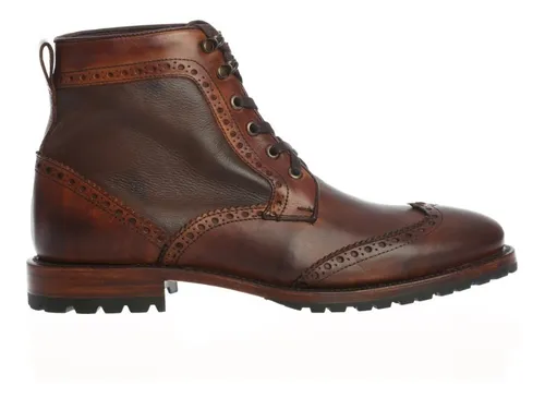Bot n Bostoniano Goodyear Welt Hombre Piel Color Miel