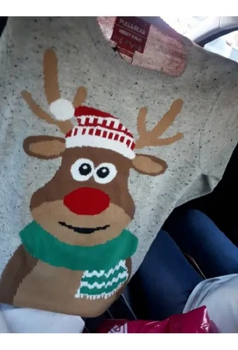 Pull and bear christmas sweater hot sale