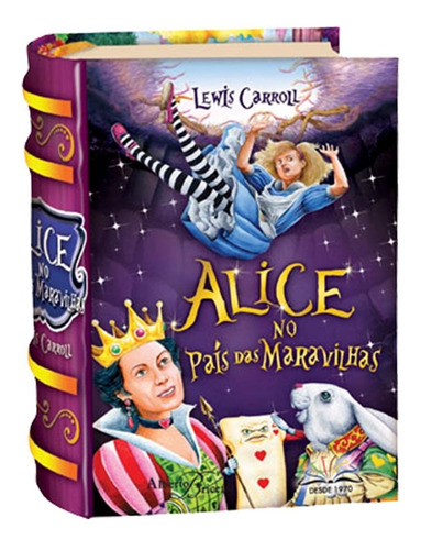 Livro Alice No País Das Maravilhas Texto Integral C/ Dura